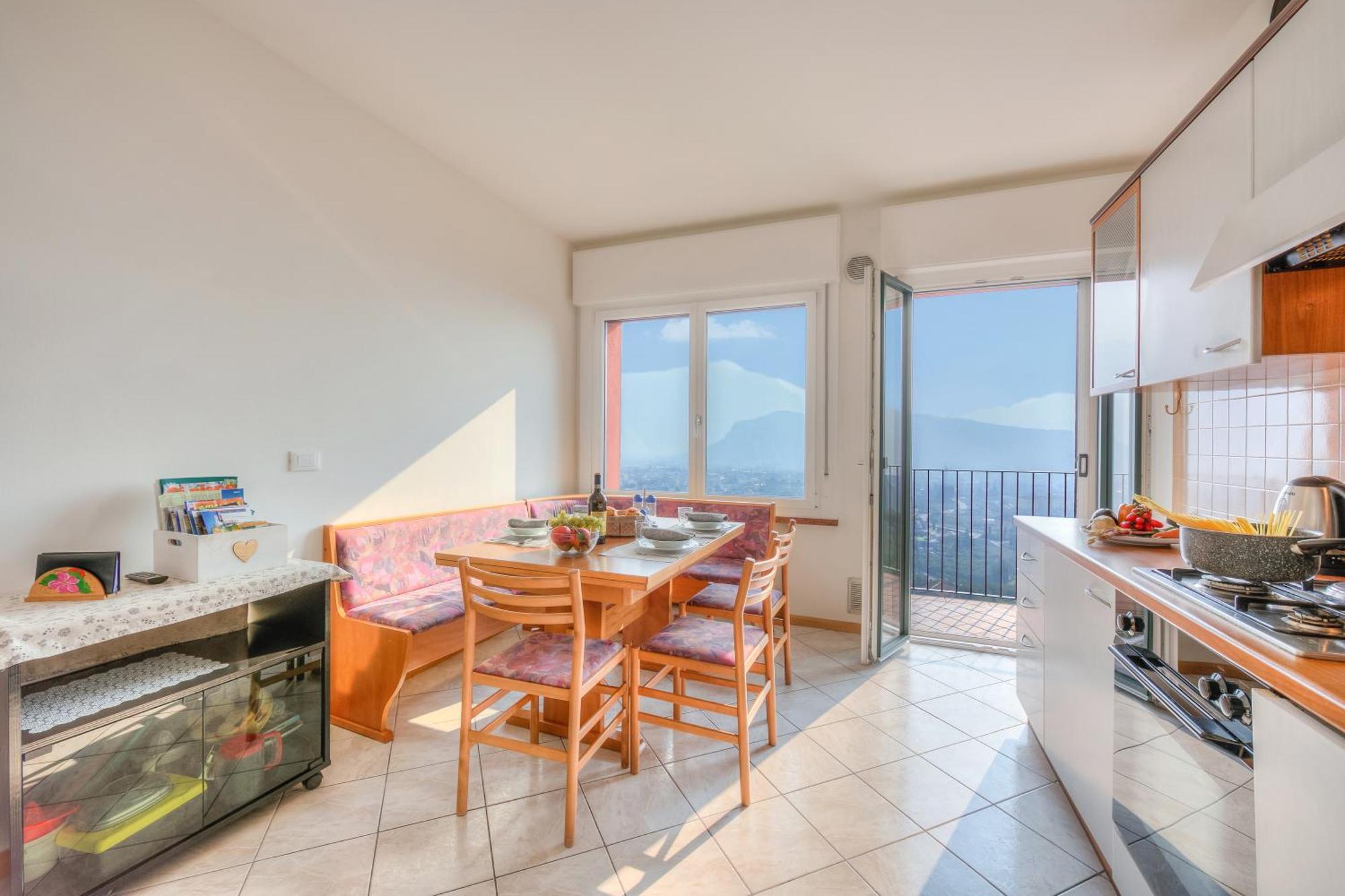 Lake View Dom-Us Apartment - Happy Rentals 加尔达湖滨 外观 照片